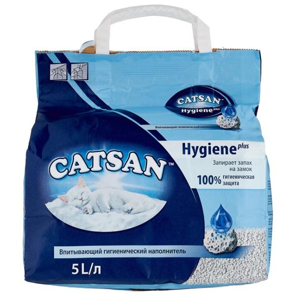 Впитывающий наполнитель Catsan Hygiene Plus 5 л