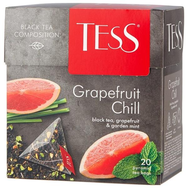 Чай черный TESS Grapefruit Chill в пирамидках