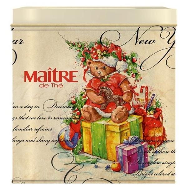 Чай черый Maitre Новогодний мишка, подарочная упаковка