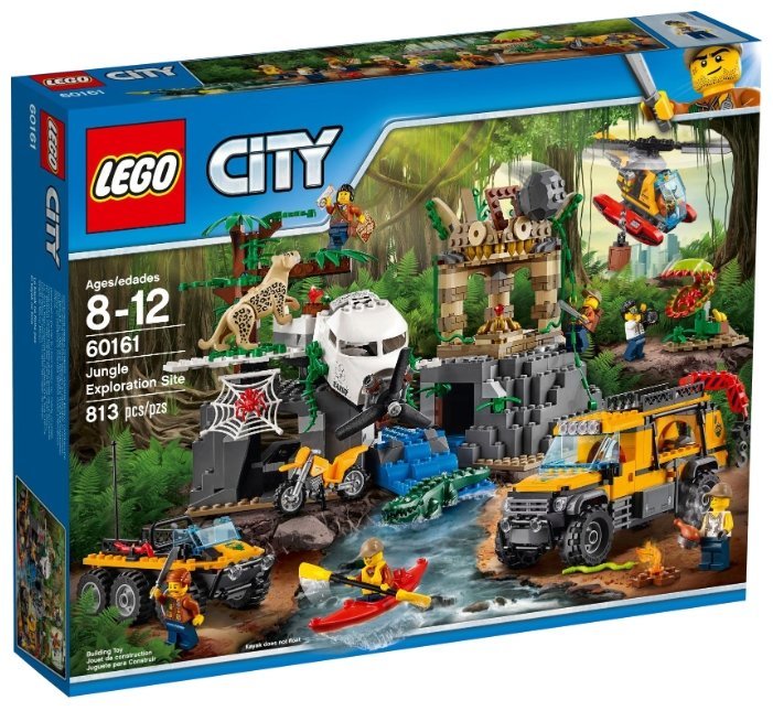 LEGO City 60161 База исследователей джунглей