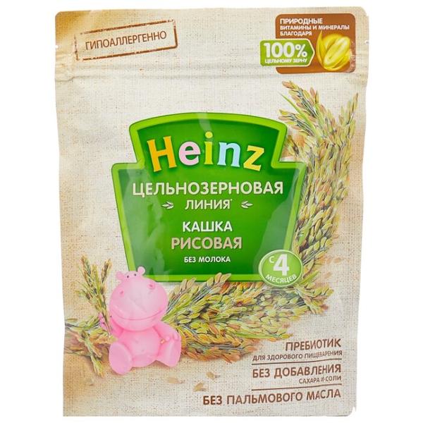 Каша Heinz безмолочная цельнозерновая рисовая (с 4 месяцев) 180 г