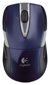 Logitech Wireless Mouse M525 Blue-Black USB