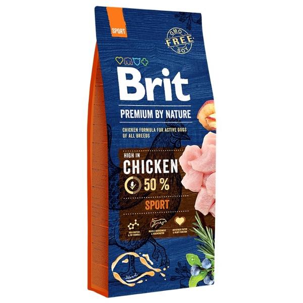 Корм для собак Brit Premium by Nature Sport курица