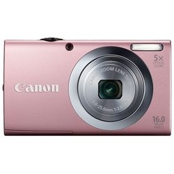 Canon PowerShot A2400 IS (pink 16Mpix Zoom5x 2.7 720p SDHC IS Li-Ion)