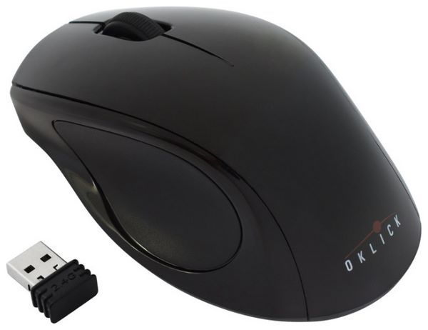 Oklick 412SW Wireless Optical Mouse Black USB