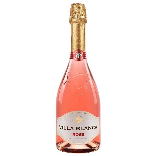 Винный напиток газированный Ариант Villa Blanca Rose, 0.75 л