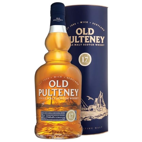 Виски Old Pulteney 17 лет, 0.7 л, подарочная упаковка