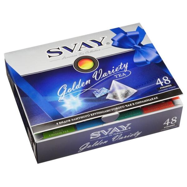 Чай Svay Golden variety ассорти в пирамидках