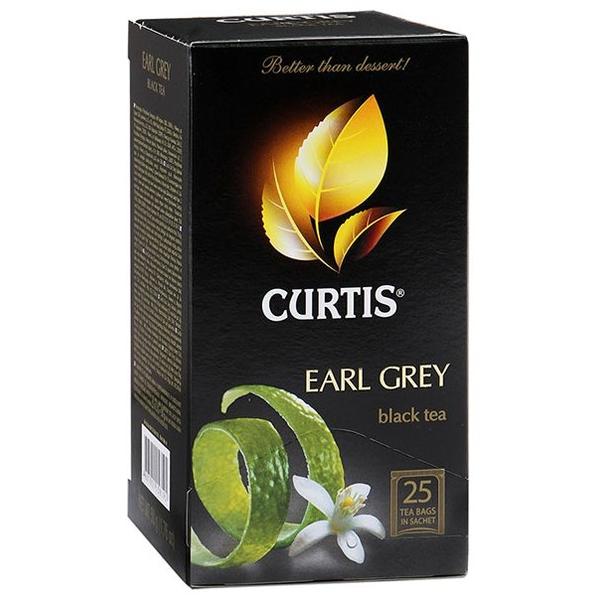 Чай черный Curtis Earl Grey в пакетиках