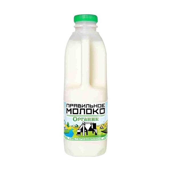 Молоко Правильное Молоко пастеризованное 2.5%, 0.9 л
