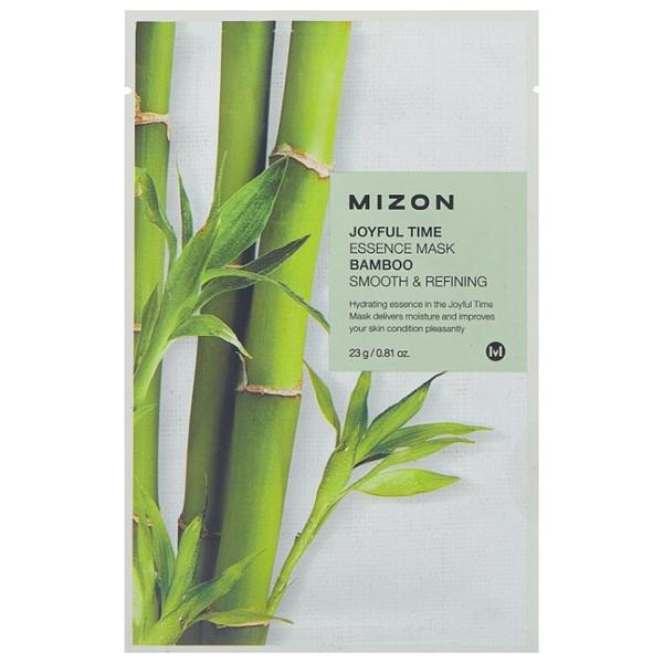 Mizon Joyful Time Essence Mask Bamboo тканевая маска с экстрактом стебля бамбука