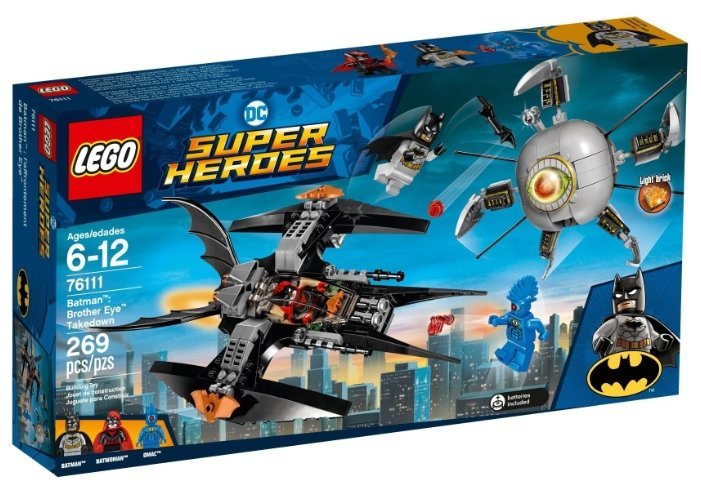 LEGO DC Super Heroes 76111 Бэтмен: ликвидация Глаза брата