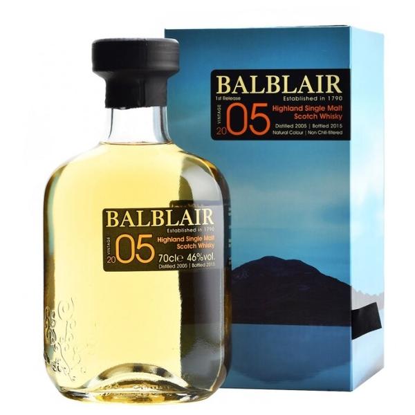 Виски Balblair 2005 года, 0.7 л, подарочная упаковка