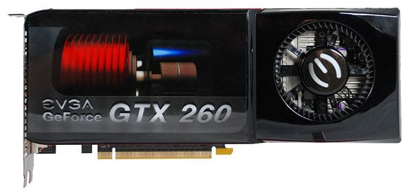 EVGA GeForce GTX 260 675Mhz PCI-E 2.0 896Mb 2304Mhz 448 bit 2xDVI TV HDCP YPrPb 216