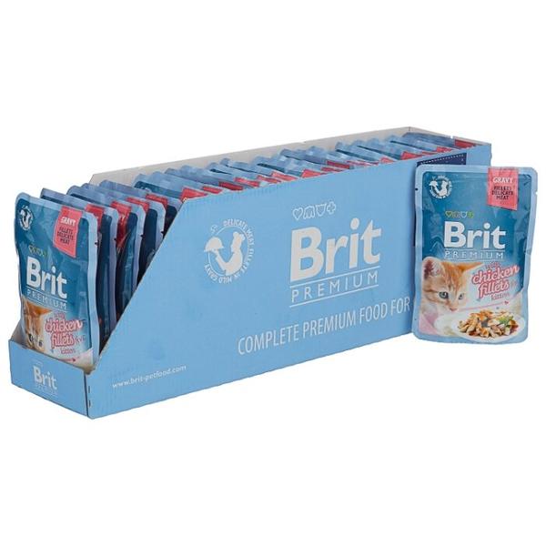 Корм для котят Brit Premium беззерновой, с курицей 85 г