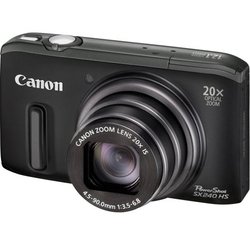 Canon PowerShot SX240 HS (black 12.1Mpix Zoom20x 3 1080 SDHC NB-5L)