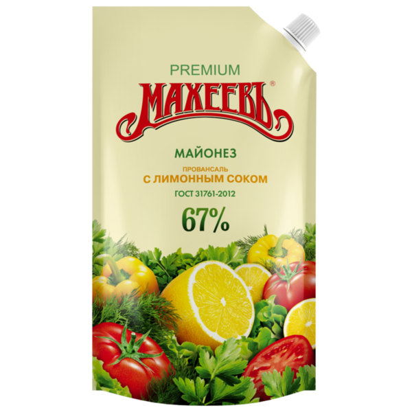 Майонез Махеевъ Провансаль с лимонным соком 67%