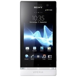 Sony Xperia U (бело-черный)