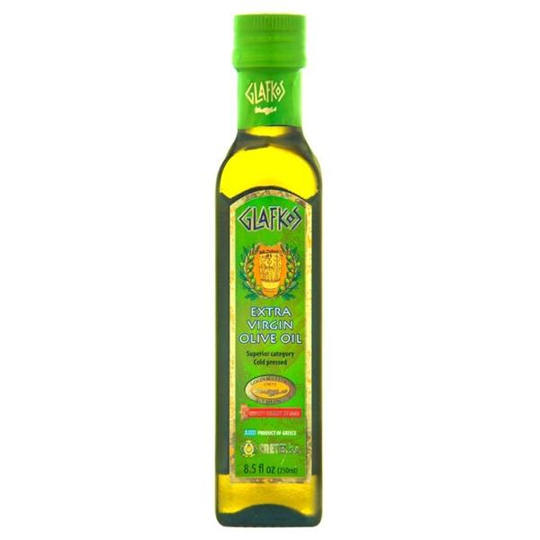 Glafkos Масло оливковое, стеклянная бутылка