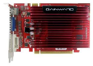 Gainward GeForce 9500 GT 550Mhz PCI-E 2.0 512Mb 1600Mhz 128 bit DVI TV HDCP YPrPb