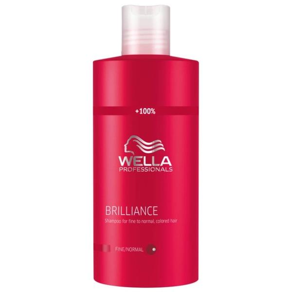 Wella Professionals шампунь Brilliance Fine/Normal для нормальных и тонких волос