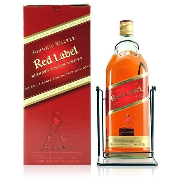 Виски Johnnie Walker Red Label, 4.5 л, подарочная упаковка
