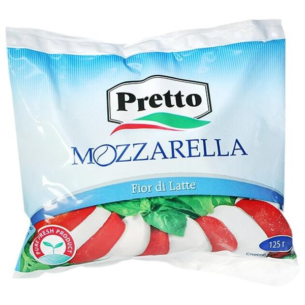 Сыр Pretto Фиор ди Латте моцарелла рассольный 45%
