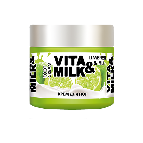 Vita & Milk Крем для ног Лайм и молоко