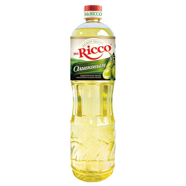 Mr.Ricco Масло подсолнечное Organic с оливковым