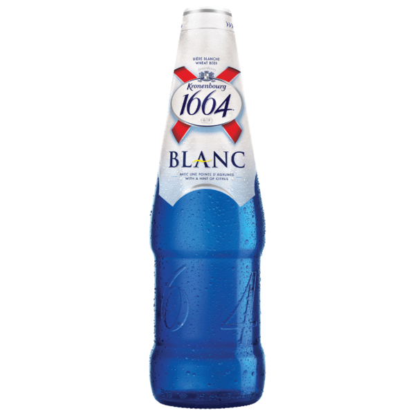 Пивной напиток светлый Kronenbourg 1664 Blanc 0.46 л