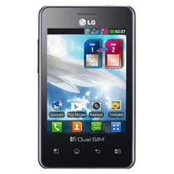 LG Optimus L3 Dual E405 (черный)