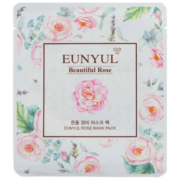 Eunyul смягчающая маска с экстрактом розы