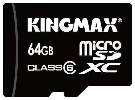 Kingmax micro SDXC Card Class 6 + SD adapter