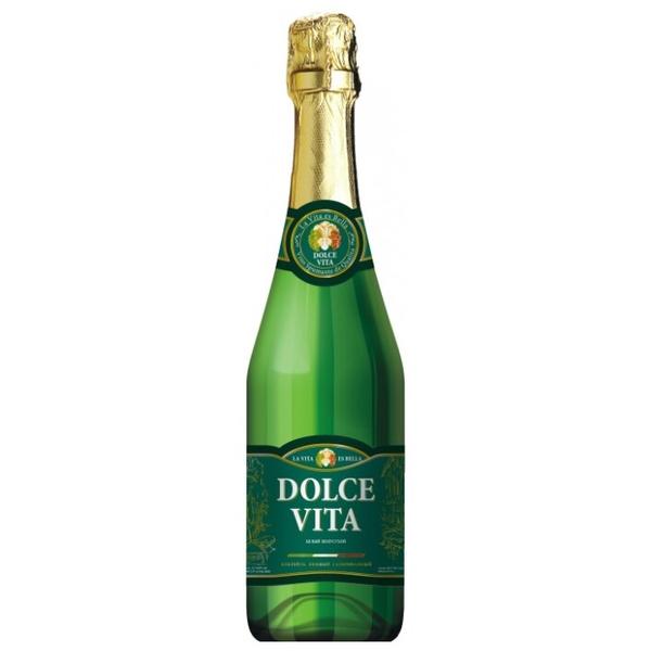 Винный напиток газированный Dolce Vita полусухой, 0.75 л