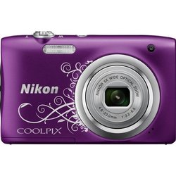 Nikon Coolpix A100 (фиолетовый с рисунком)