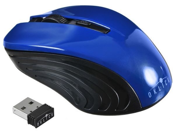 Oklick 545MW Blue-Black USB
