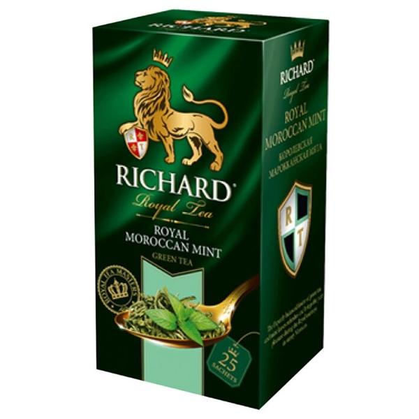 Чай зеленый Richard Royal moroccan mint в пакетиках