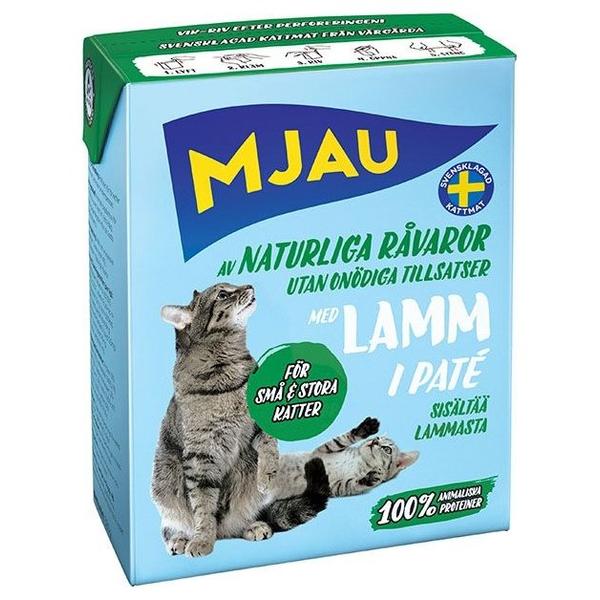 Корм для кошек Mjau Паштет - Ягненок