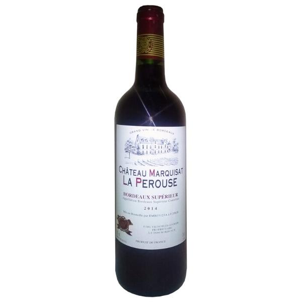 Вино Schroder & Schyler Chateau Marquisat La Perouse, Bordeaux Superieur AOC, 0.75 л