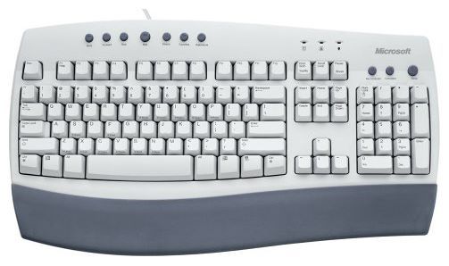 Microsoft Internet Keyboard White PS/2