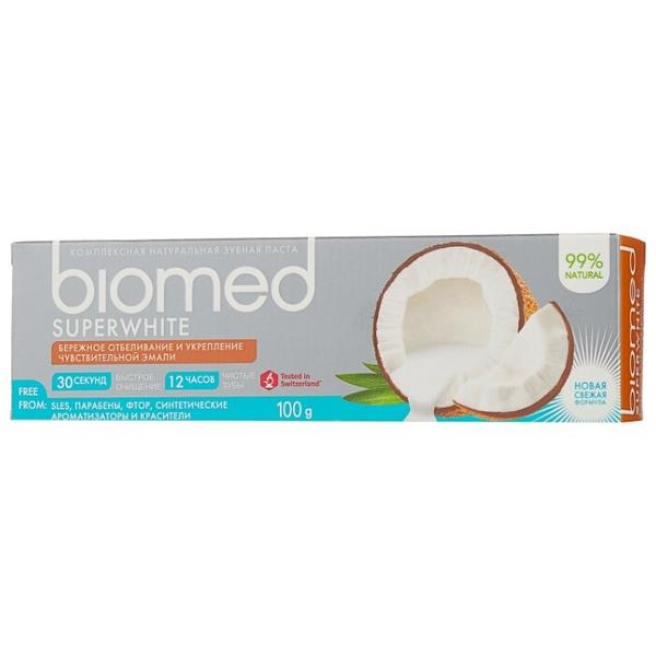 Зубная паста Biomed Superwhite