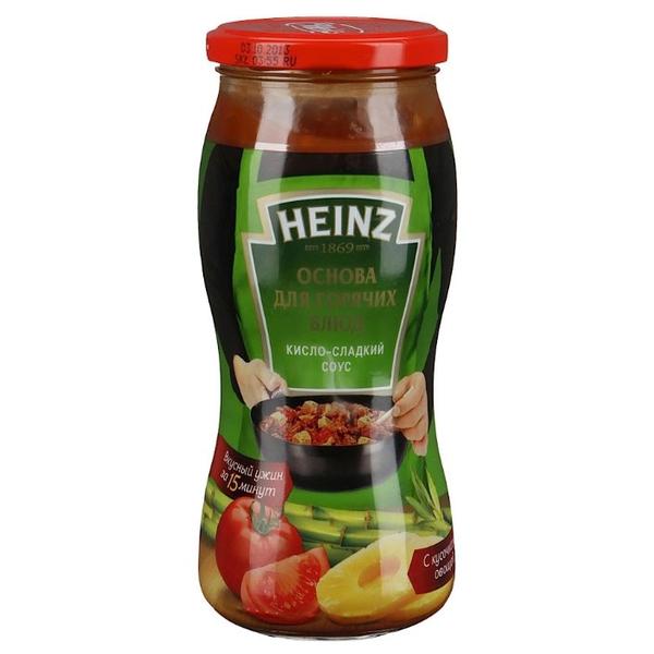 Соус Heinz Кисло-сладкий, основа для горячих блюд, 500 г