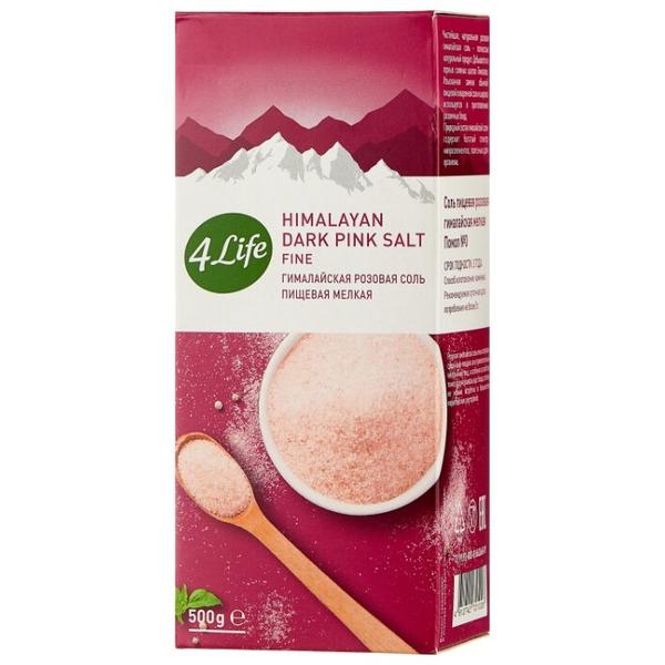 4Life соль гималайская розовая мелкий помол, 500 г
