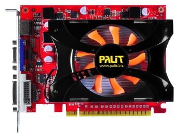 Palit GeForce GT 440 810Mhz PCI-E 2.0 512Mb 3200Mhz 128 bit DVI HDMI HDCP