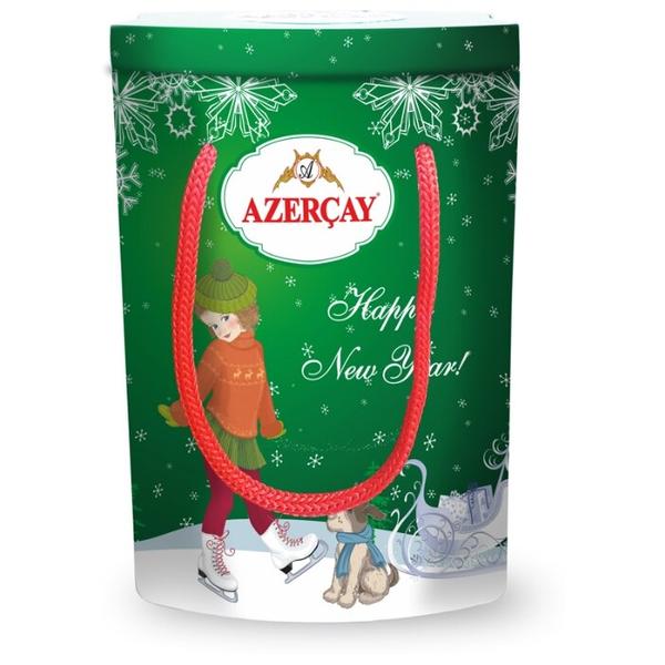 Чай Зеленый AZERCAY Железная банка