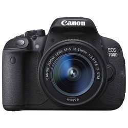Canon EOS 700D Kit (black 18Mpix 18-55 IS STM 3 1080p SDHC turLCD, Набор с объективом LP-E8)