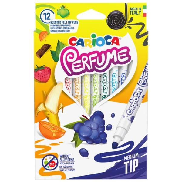 Carioca Набор фломастеров Perfume (42672), 12 шт.