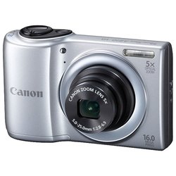 Canon PowerShot A810 (silver 16Mpix Zoom5x 2.7 720p SDXC CCD el AA)