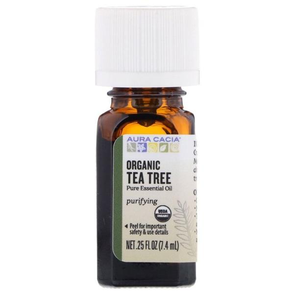 Aura Cacia эфирное масло Organic Чайное дерево