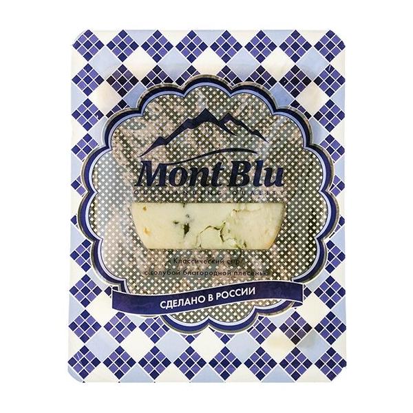 Сыр Mont Blu полутвердый с голубой плесенью 50%